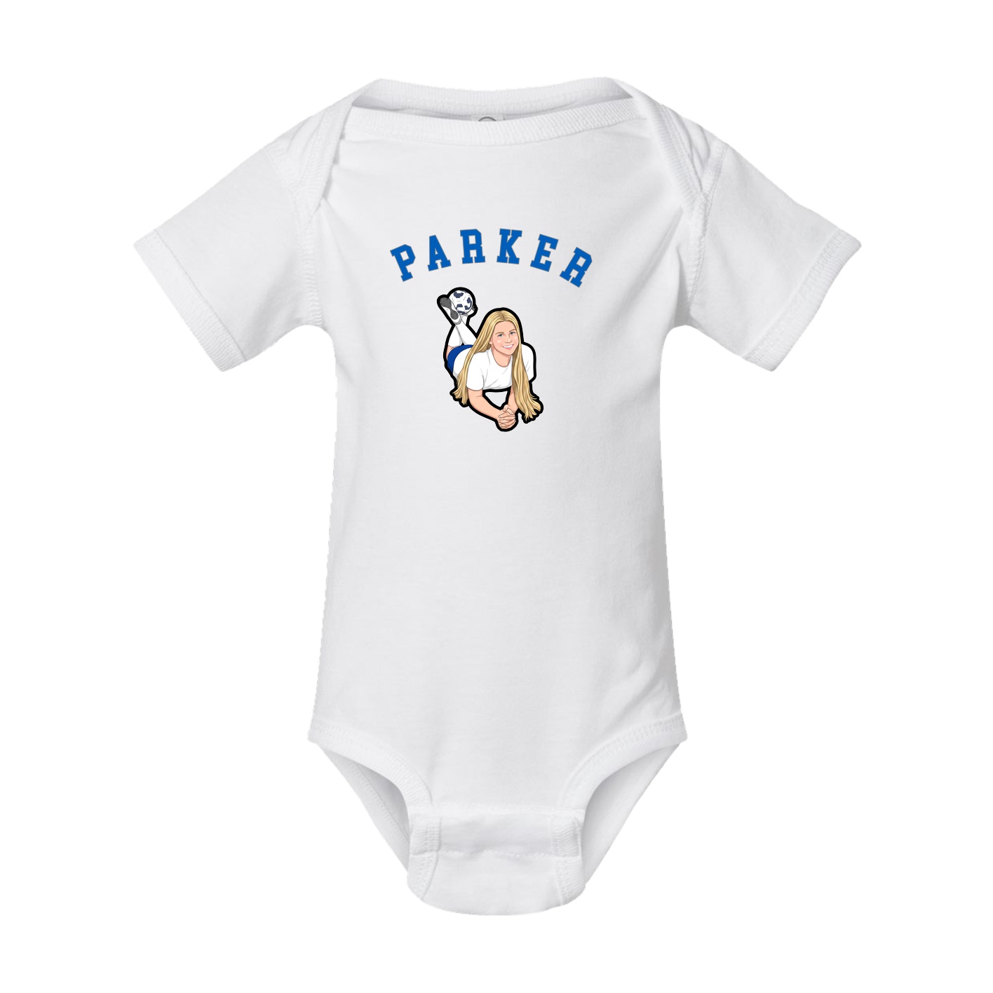 Baby Onesie — Shirsey Arch in White