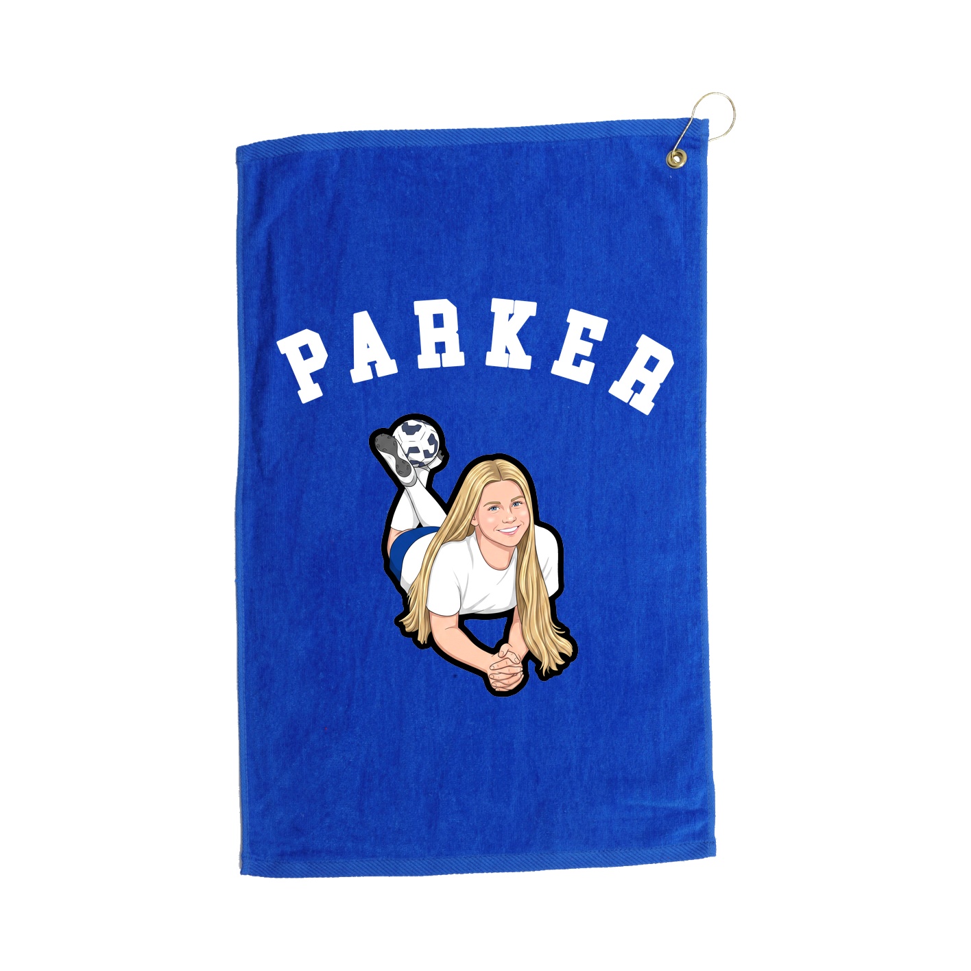 Golf Towel — Shirsey Arch in Royal