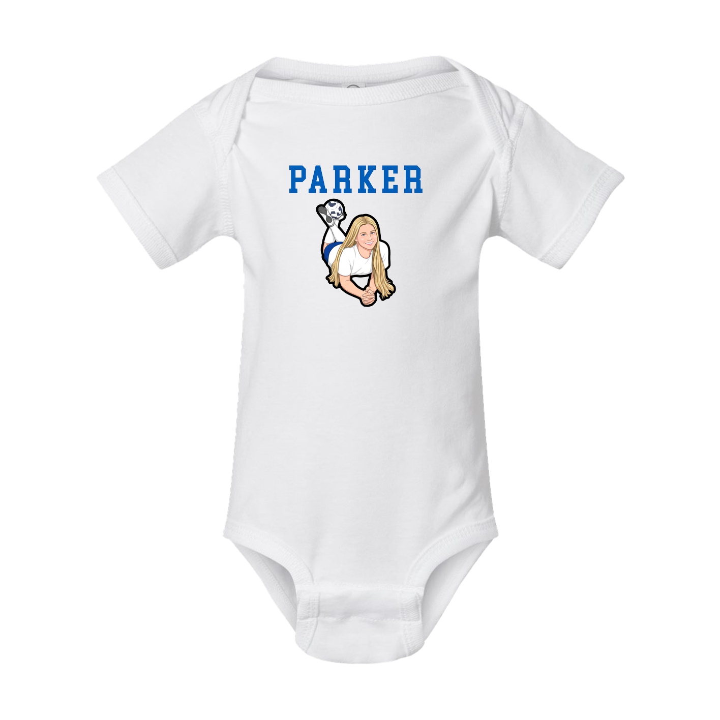 Baby Onesie — Shirsey in White