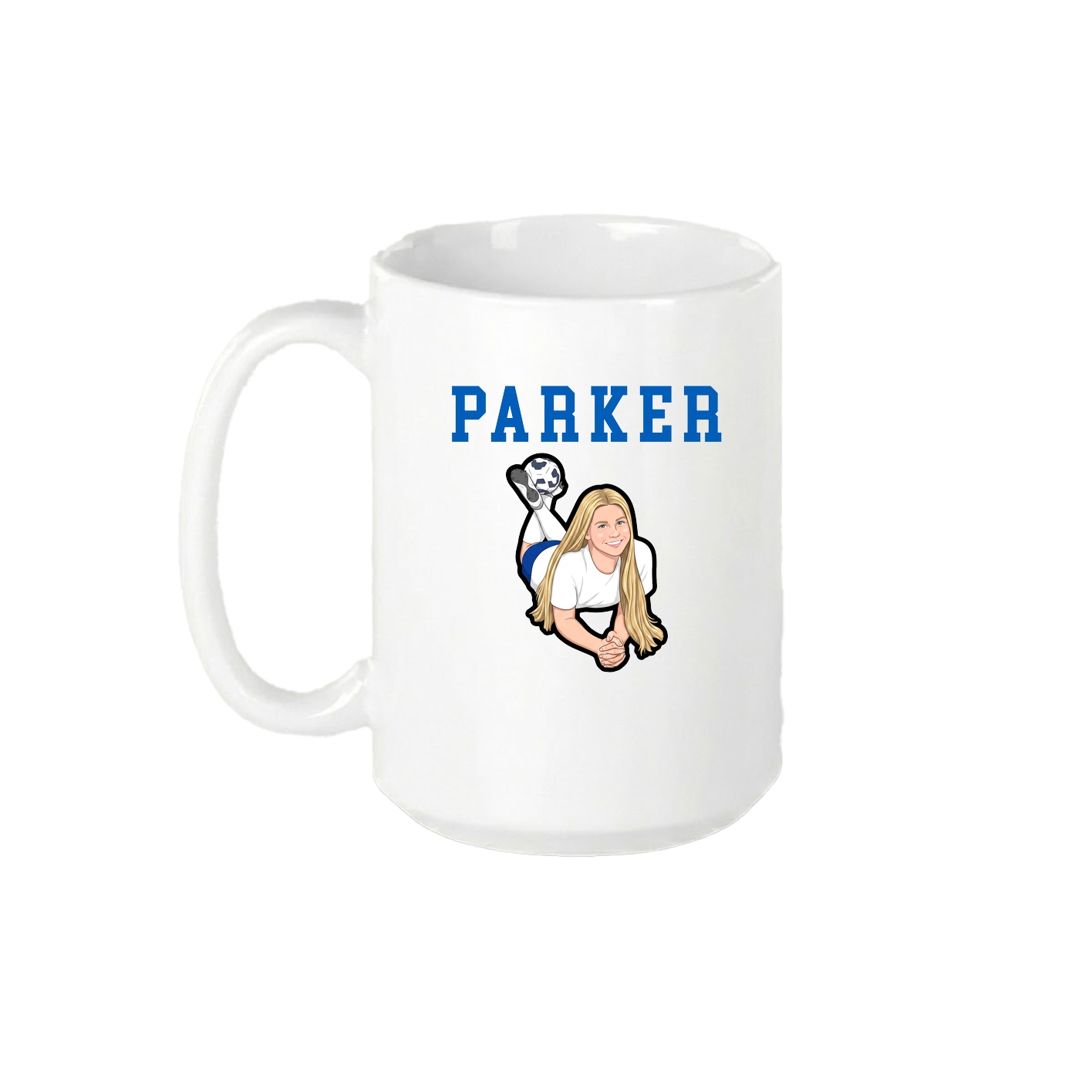 15oz Coffee Mug — Shirsey in White