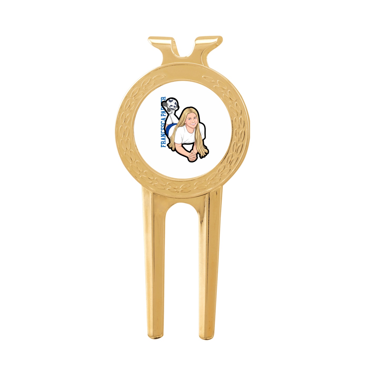 Divot Tool with Ball Marker — Name Vertical in Classic