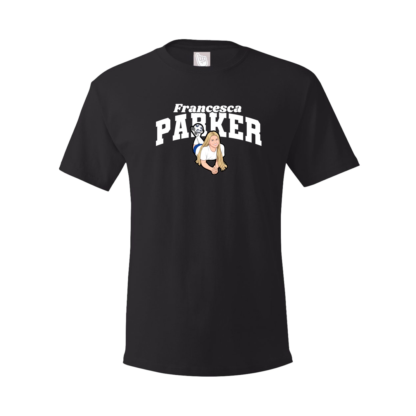 Tee — Signature Arch in Black