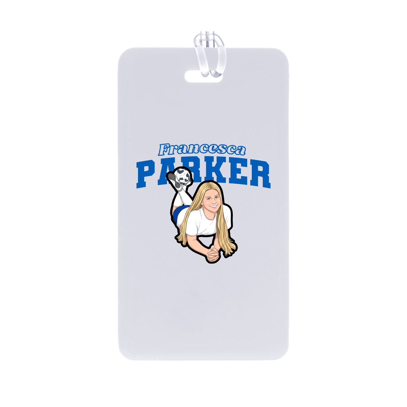 Bag Tag — Name Arch in Classic