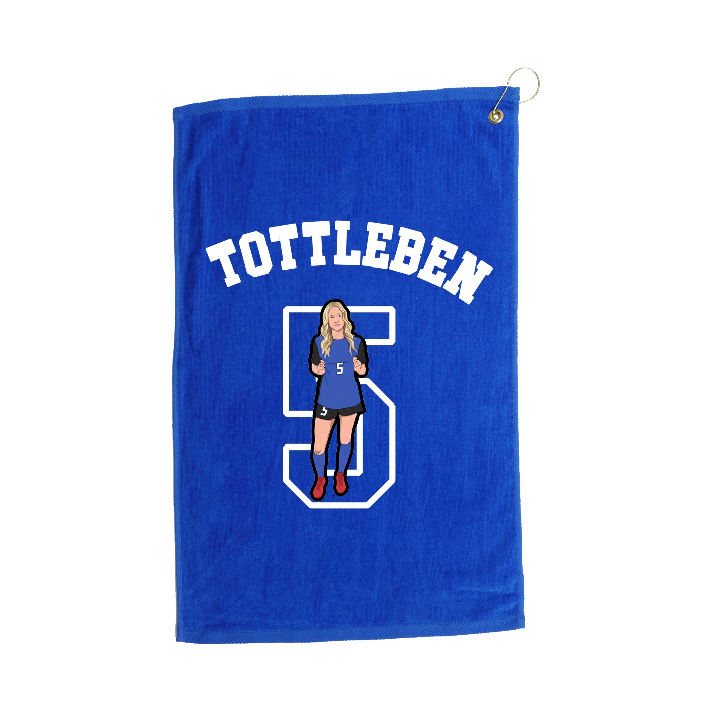 Golf Towel — Shirsey Arch in Royal