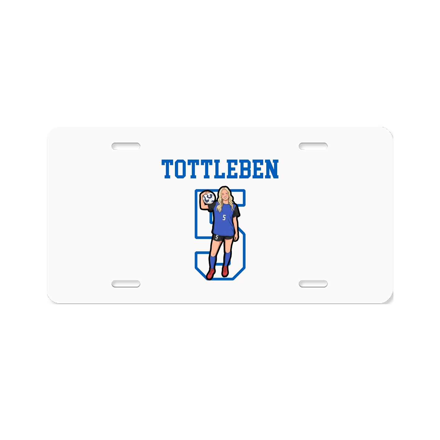 License Plate — Shirsey in Classic