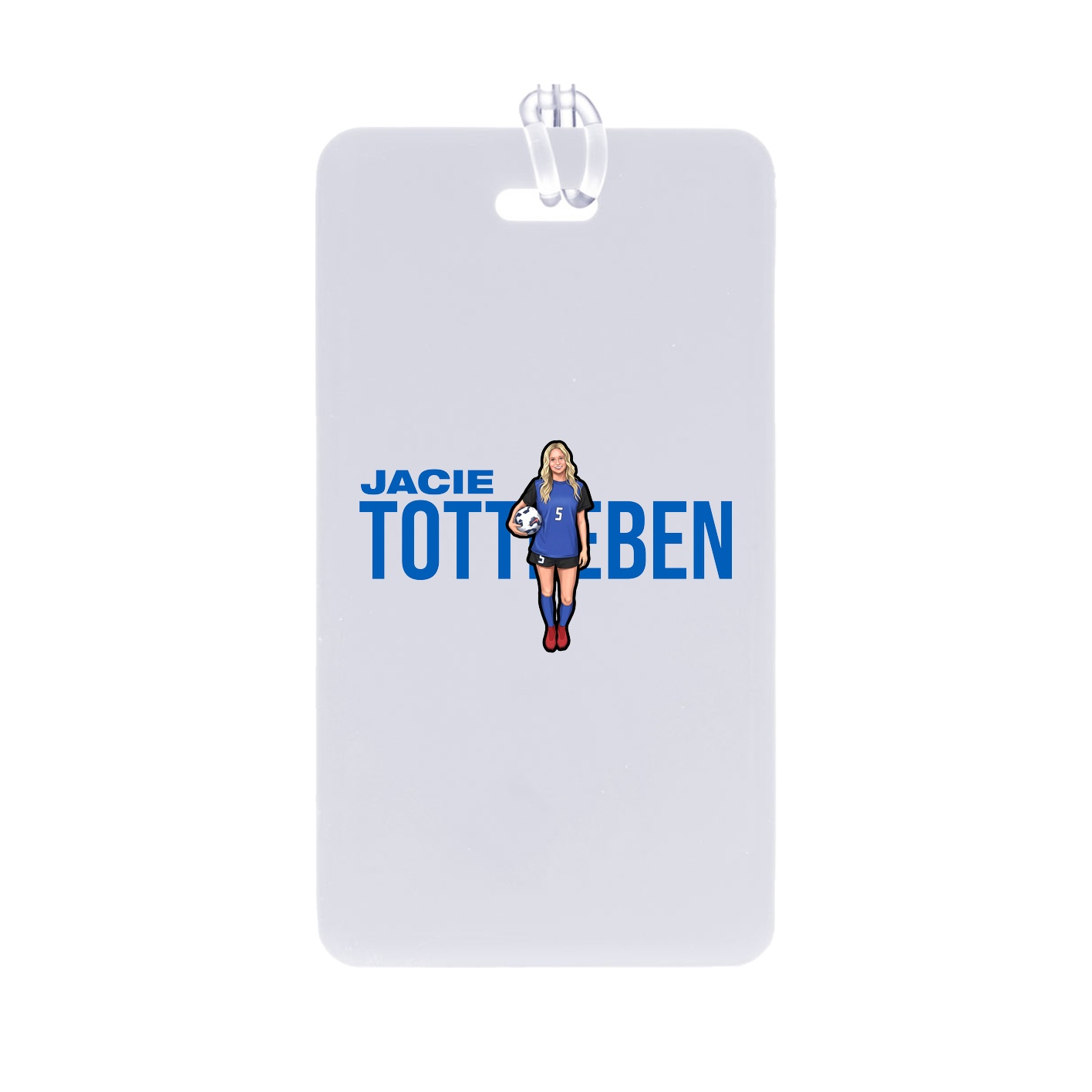 Bag Tag — Player Name in Classic