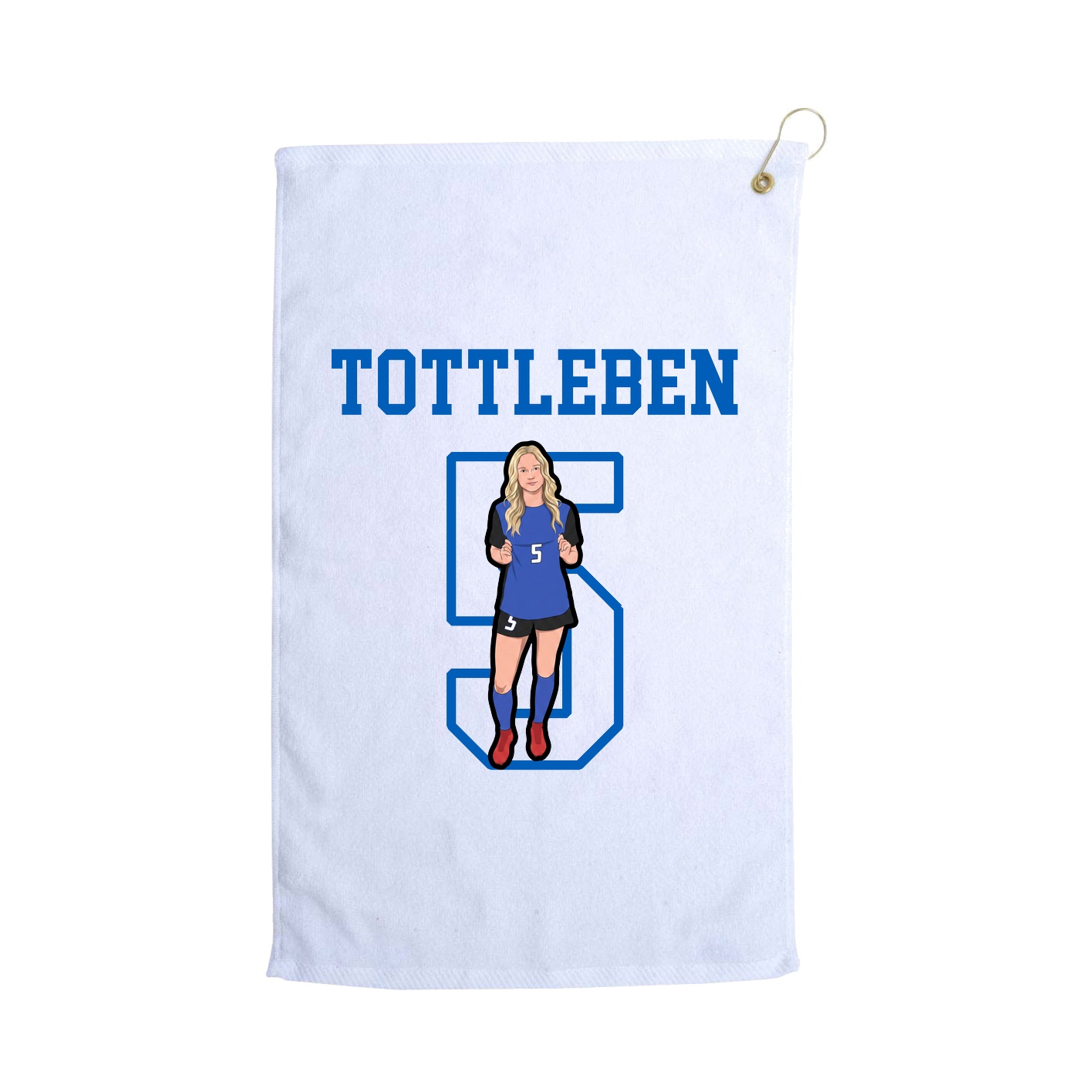 Golf Towel — Shirsey in White
