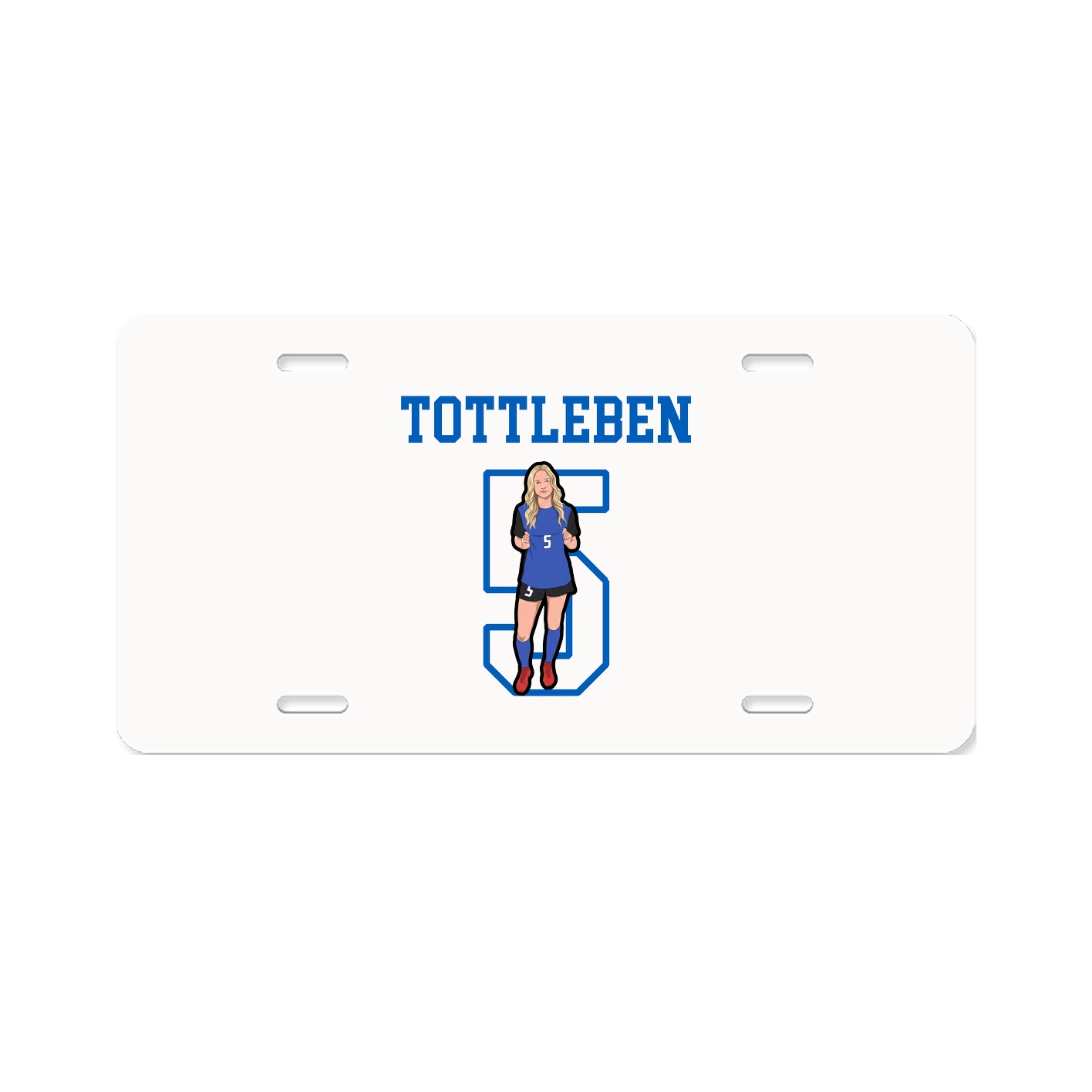 License Plate — Shirsey in Classic