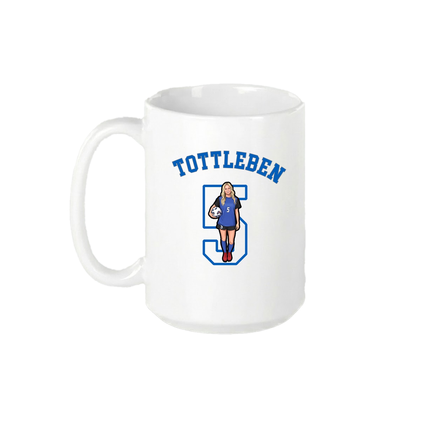 15oz Coffee Mug — Shirsey Arch in White