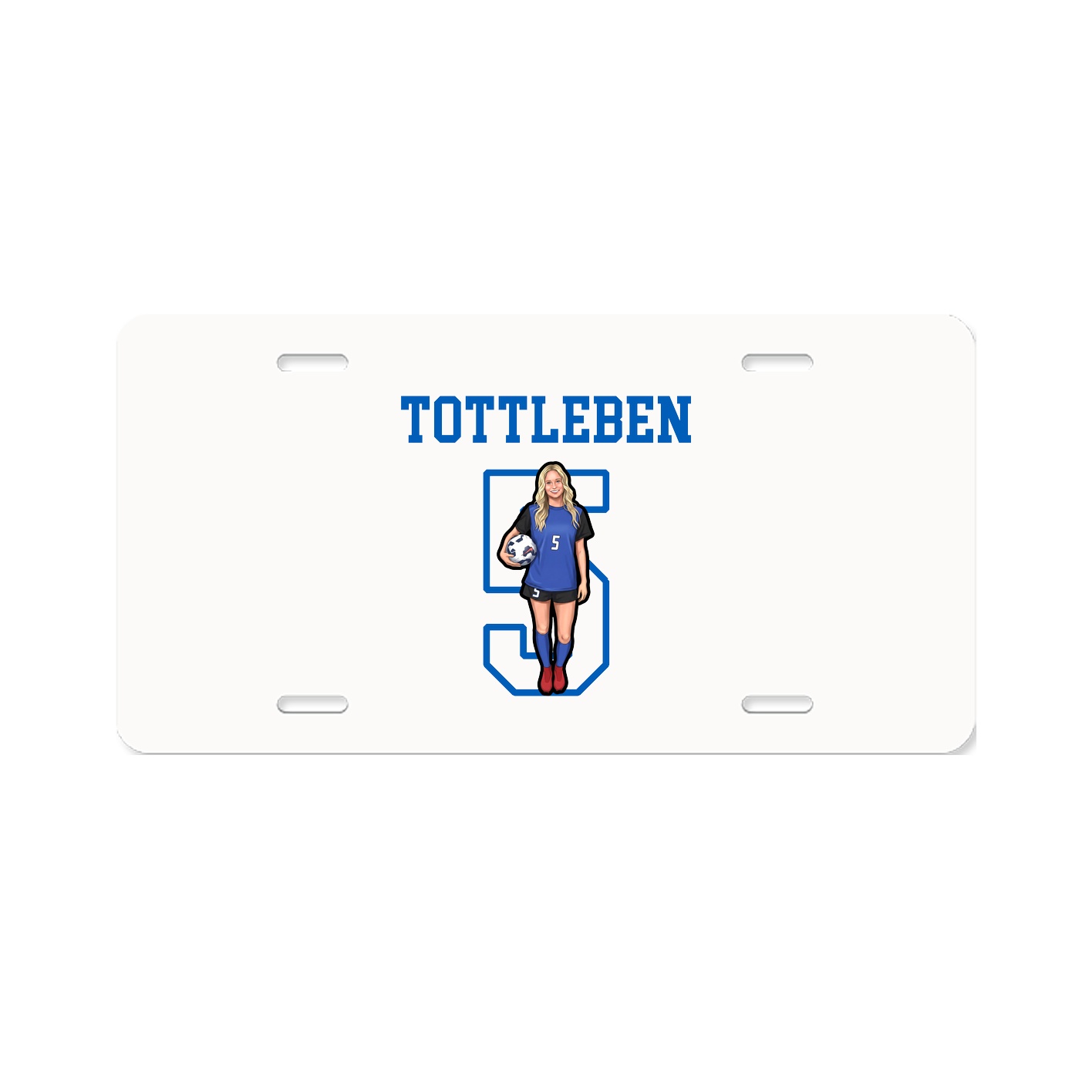 License Plate — Shirsey in Classic