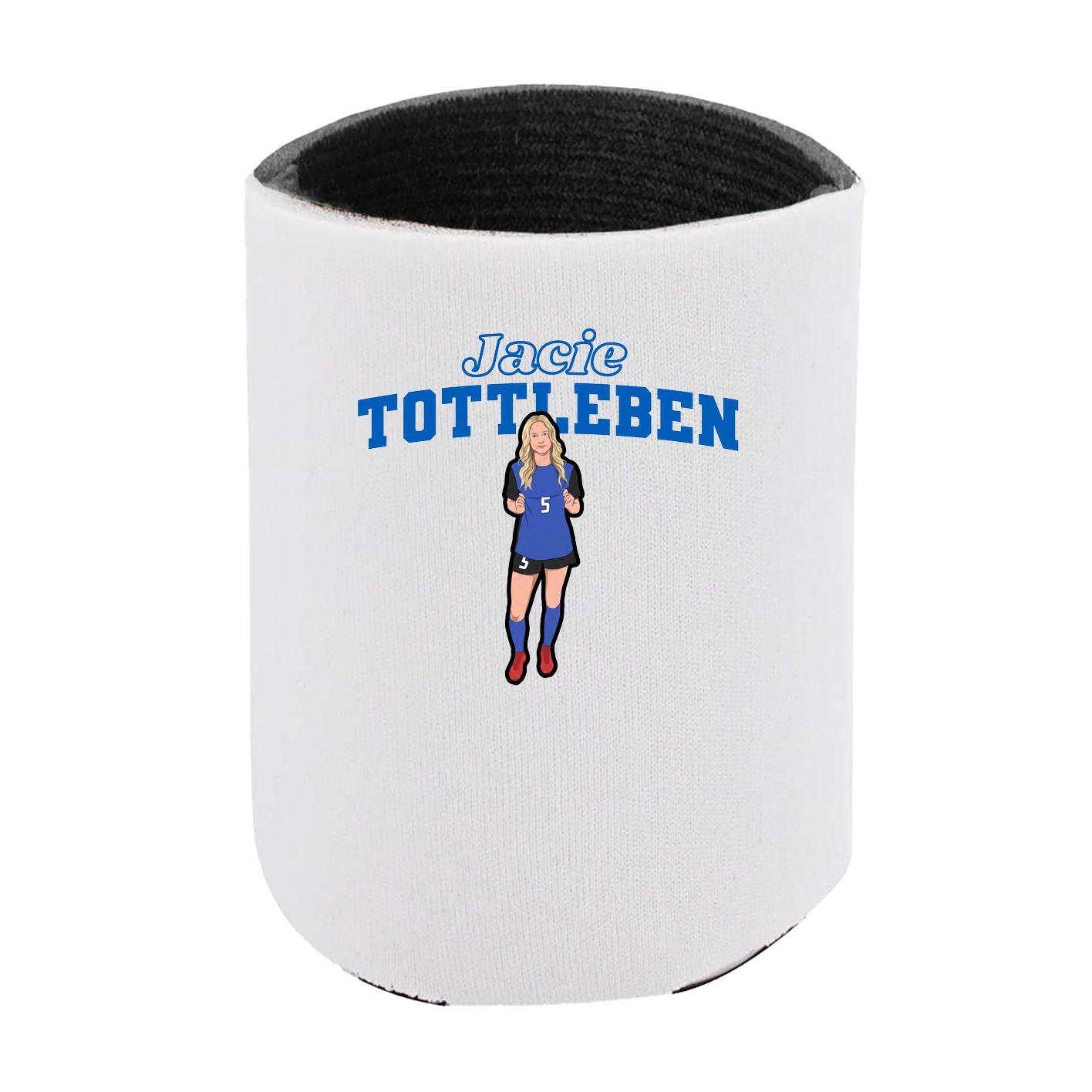Can Holder — Name Arch in White