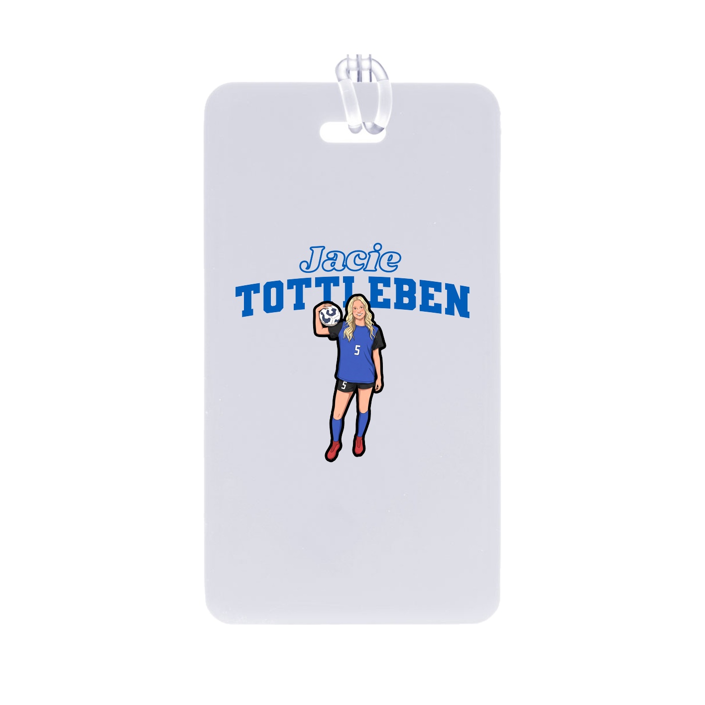 Bag Tag — Name Arch in Classic