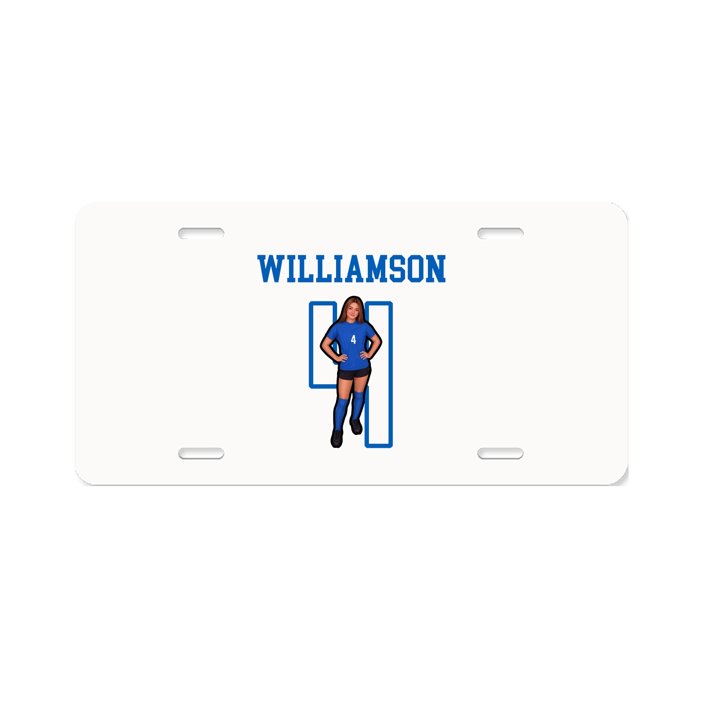 License Plate — Shirsey in Classic