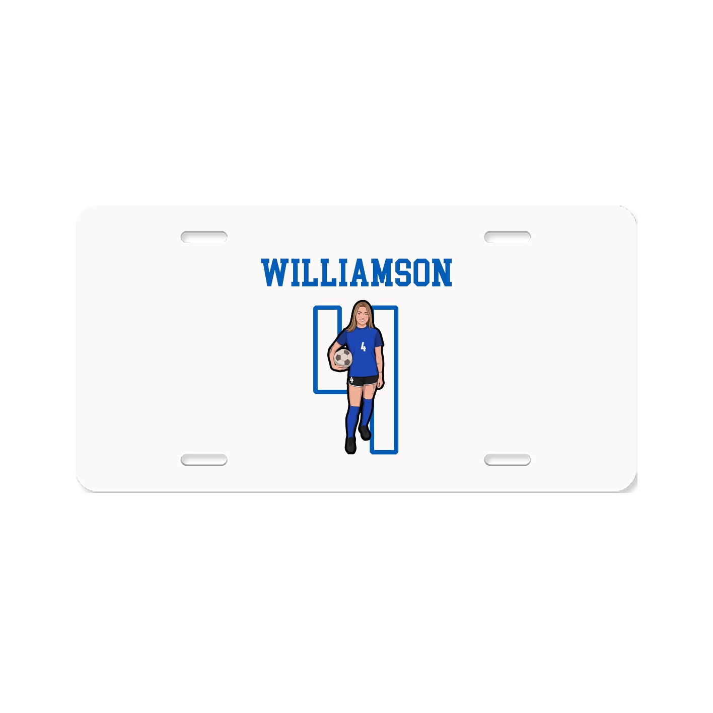 License Plate — Shirsey in Classic