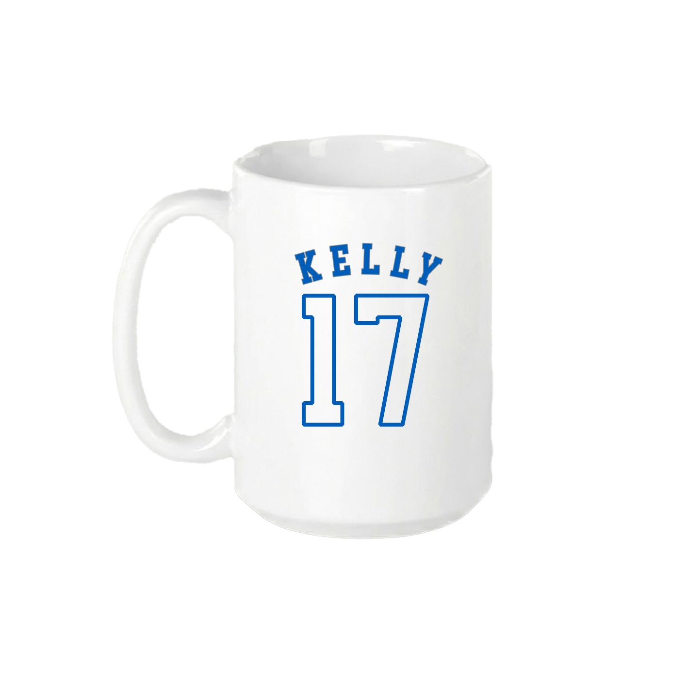 15oz Coffee Mug — Shirsey Arch in White