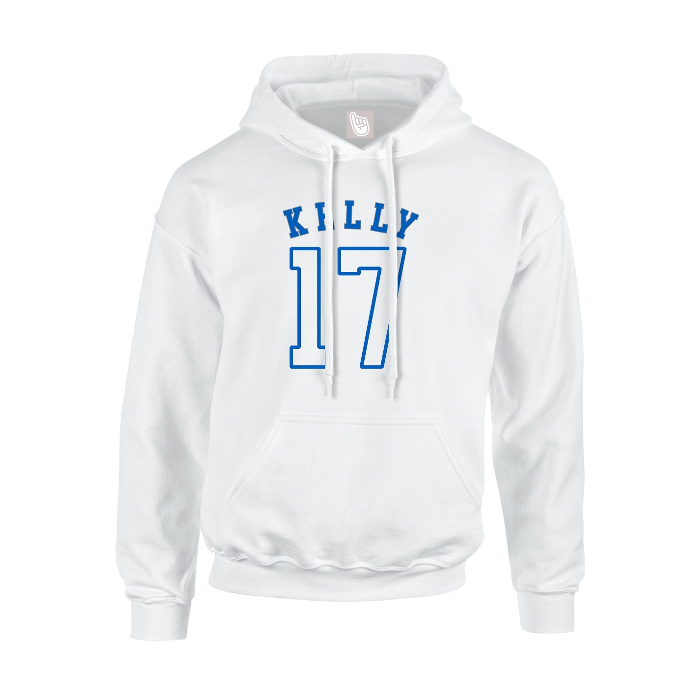 Hoodie — Shirsey Arch in White