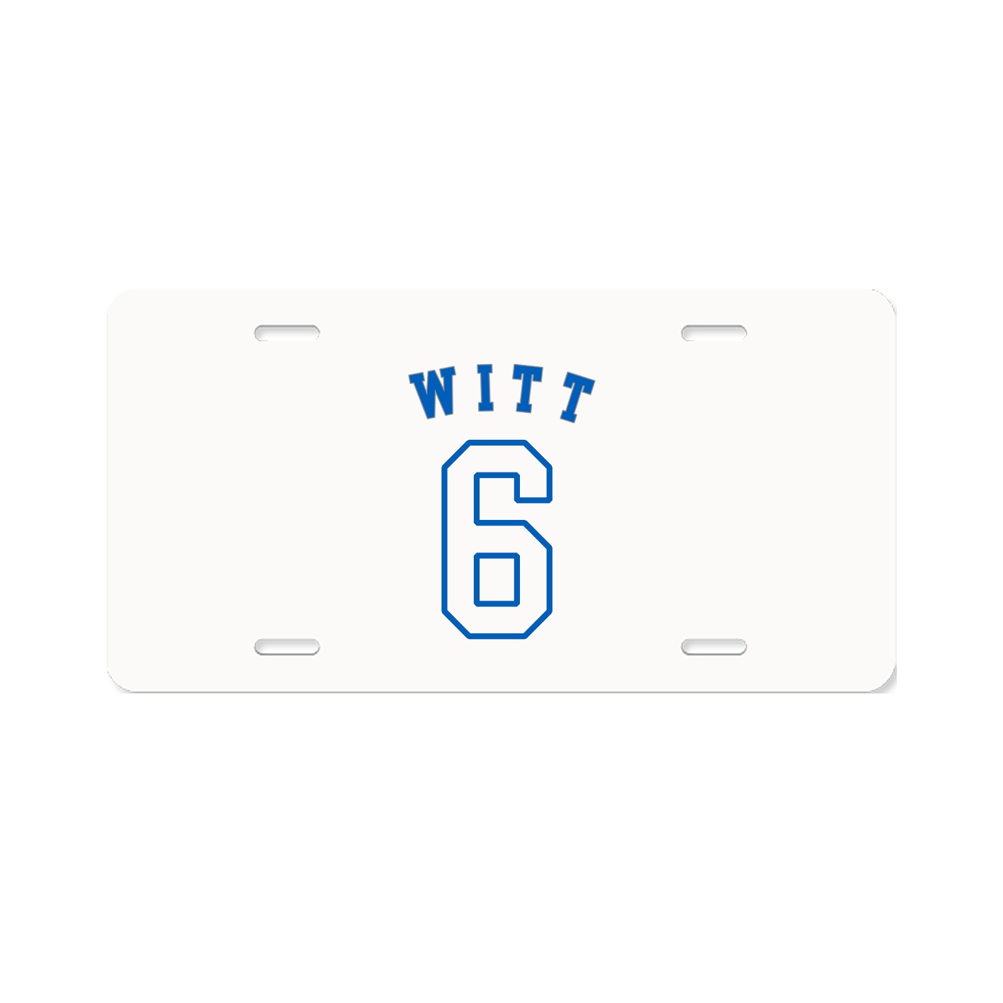 License Plate — Shirsey Arch in Classic