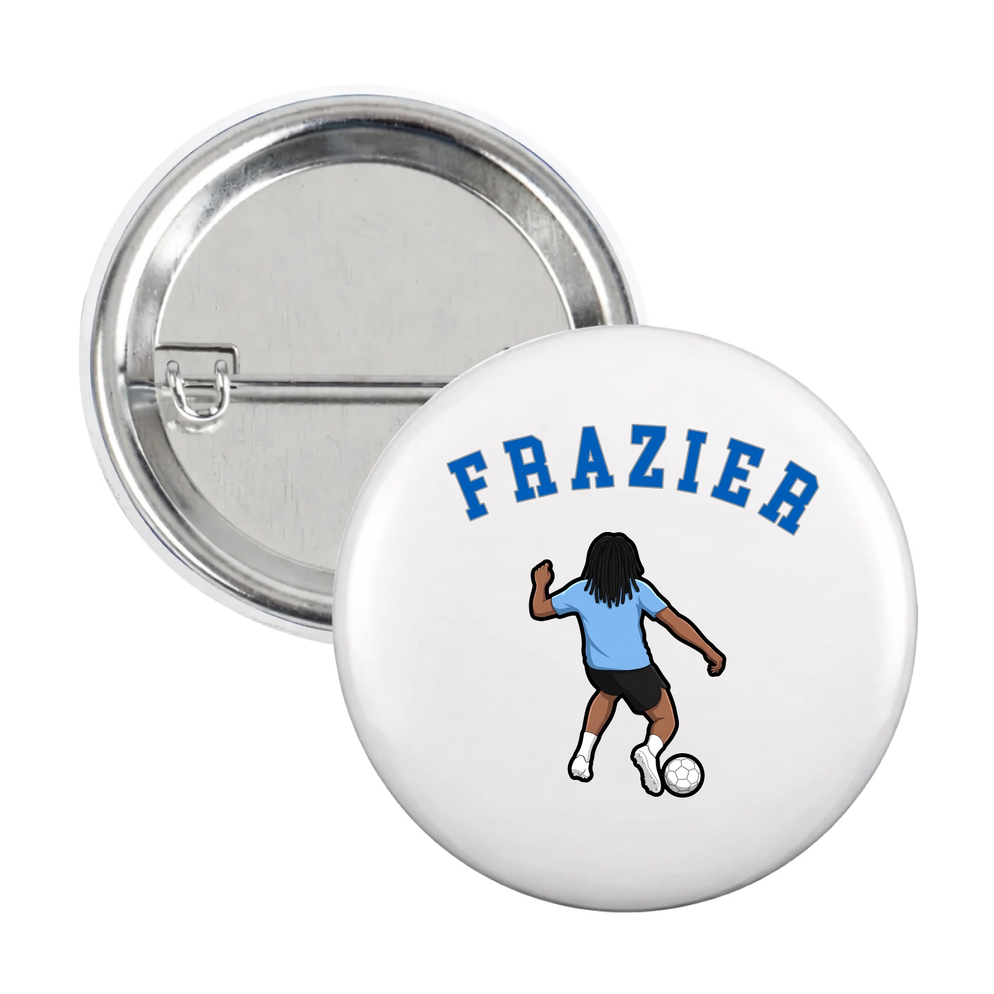 Game Day Button — Shirsey Arch in White