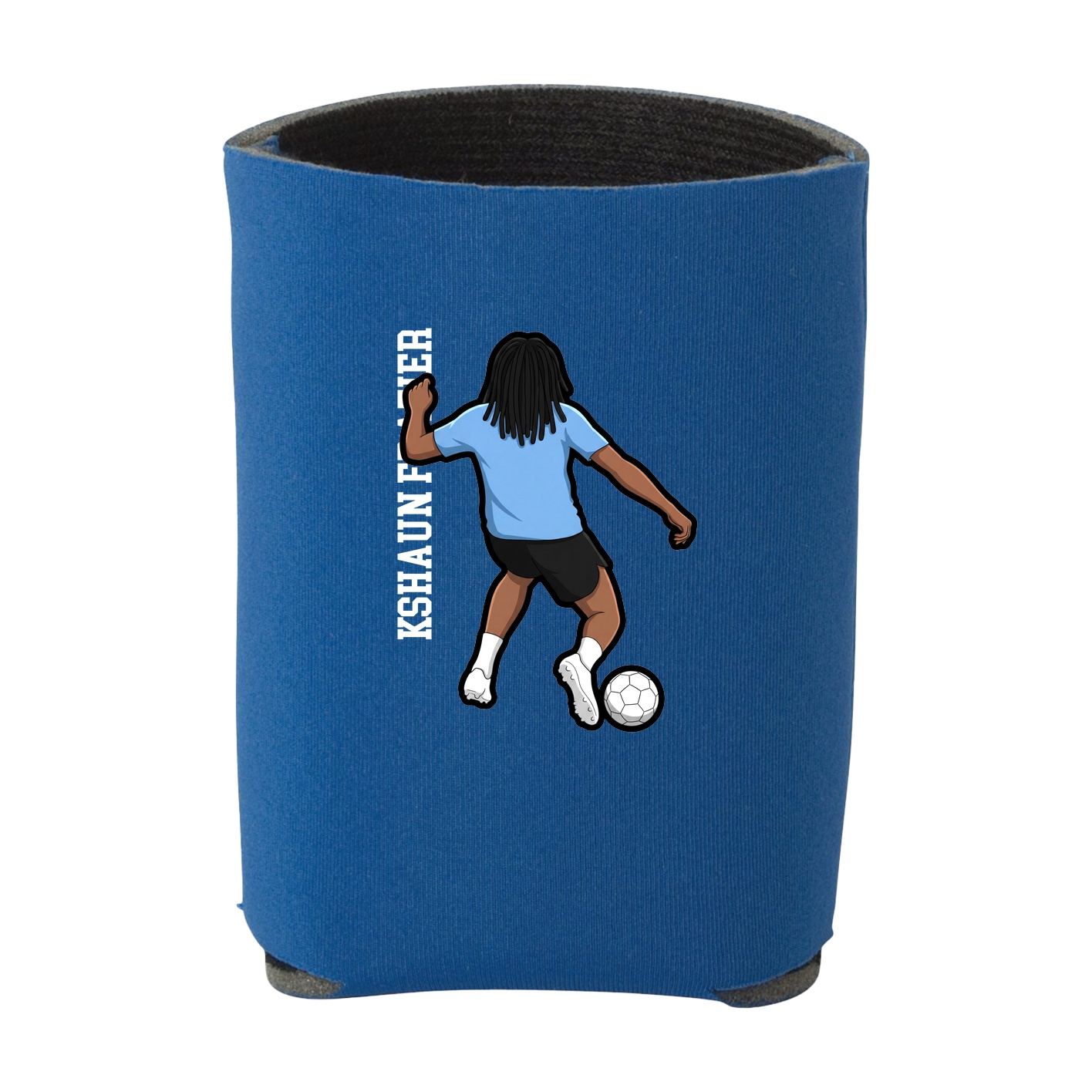 Can Holder — Name Vertical in Royal