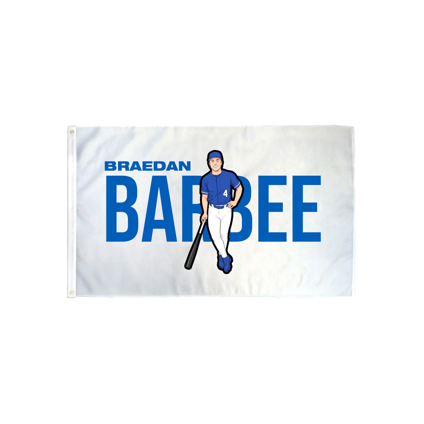3x5 Flag — Player Name in Classic