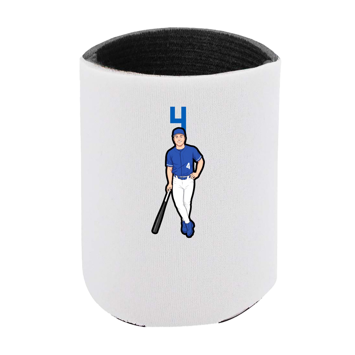Can Holder — Number Top in White