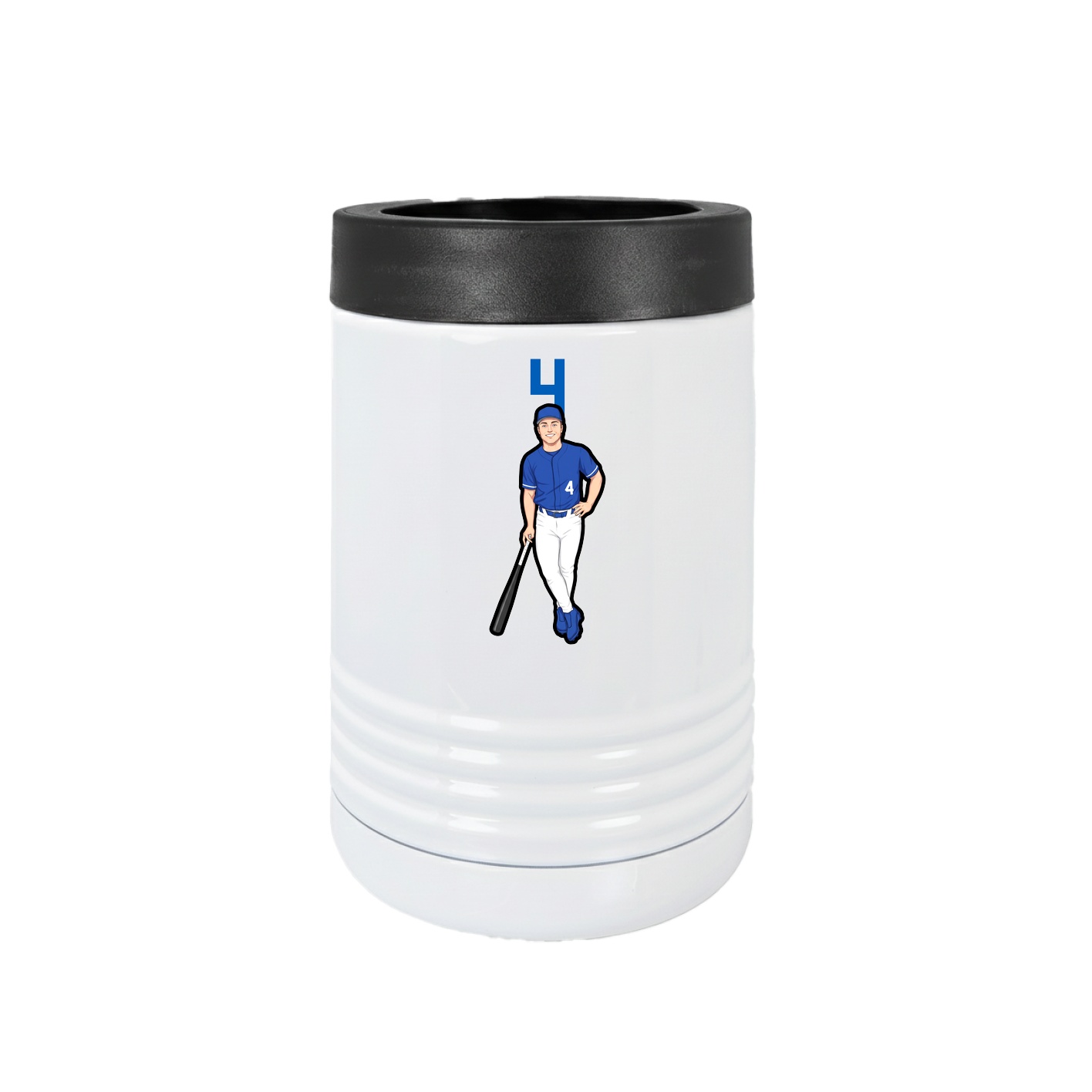 Beverage Holder — Number Top in White