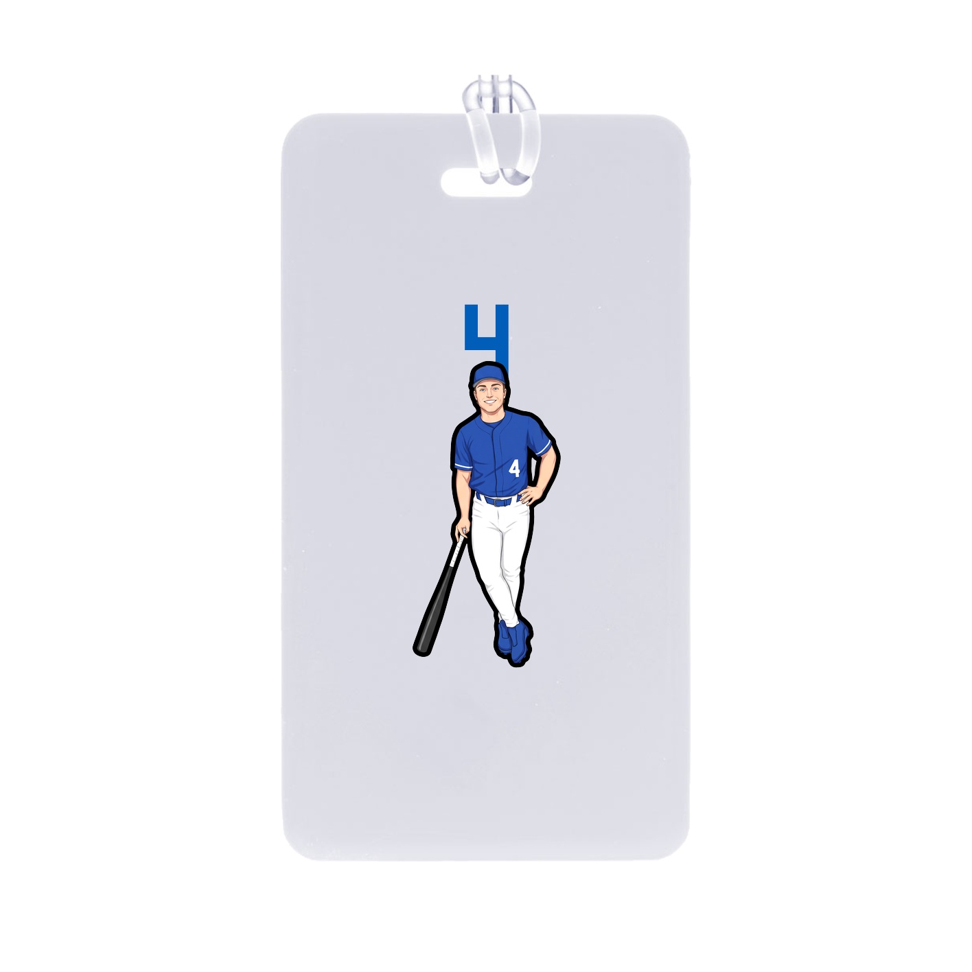 Bag Tag — Number Top in Classic