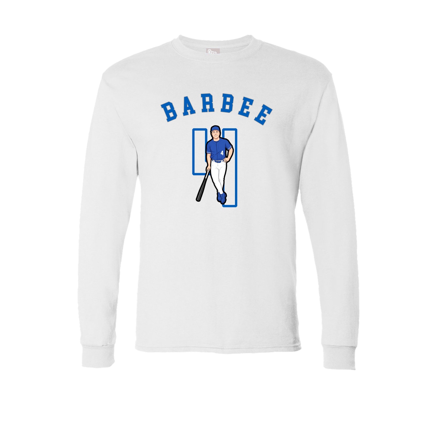 Long Sleeve Tee — Shirsey Arch in White