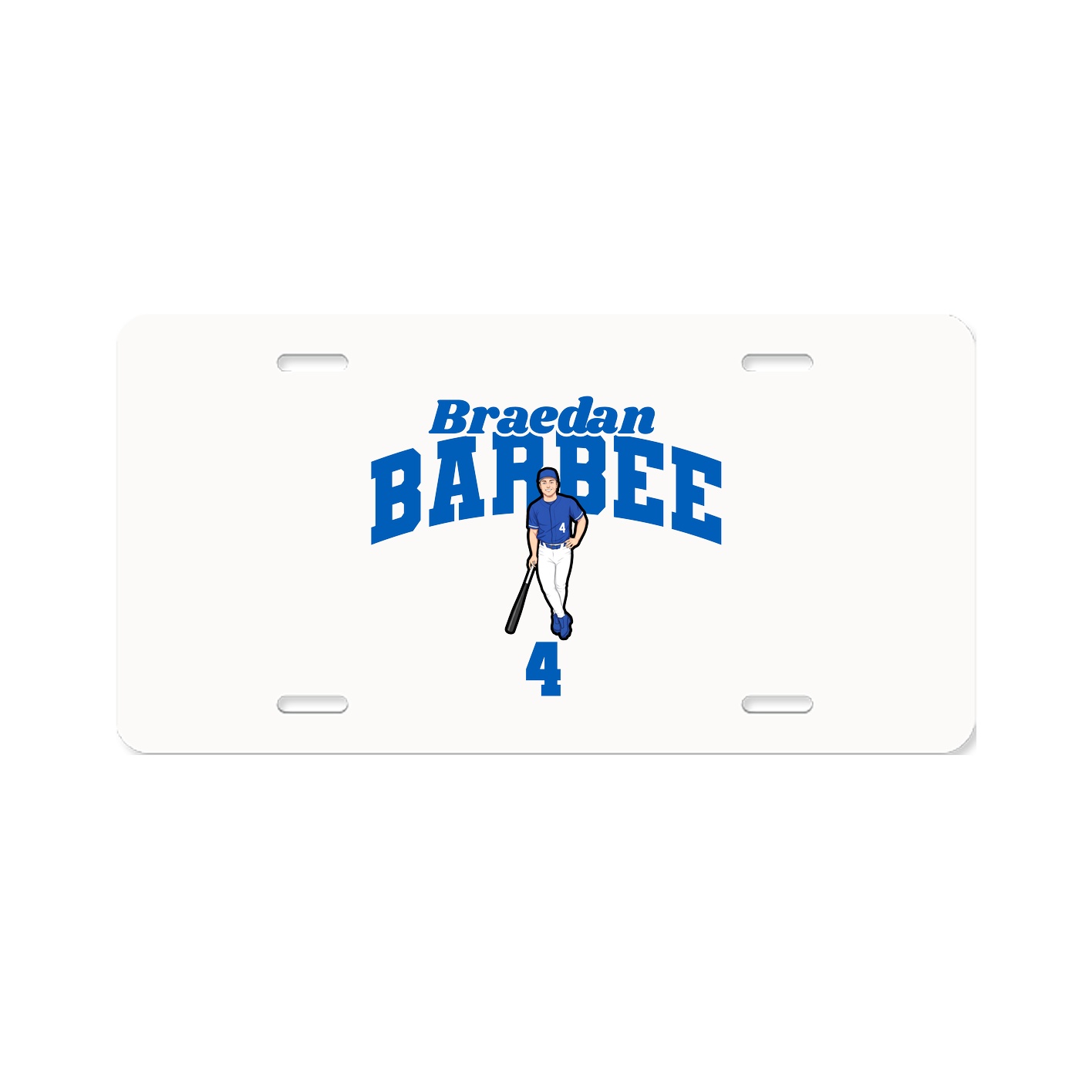 License Plate — Signature Arch in Classic