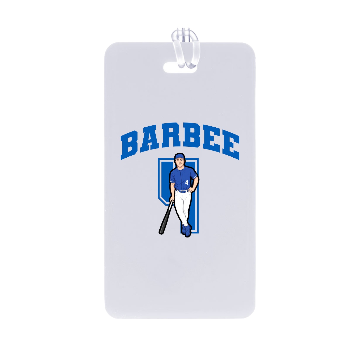 Bag Tag — Number in Classic
