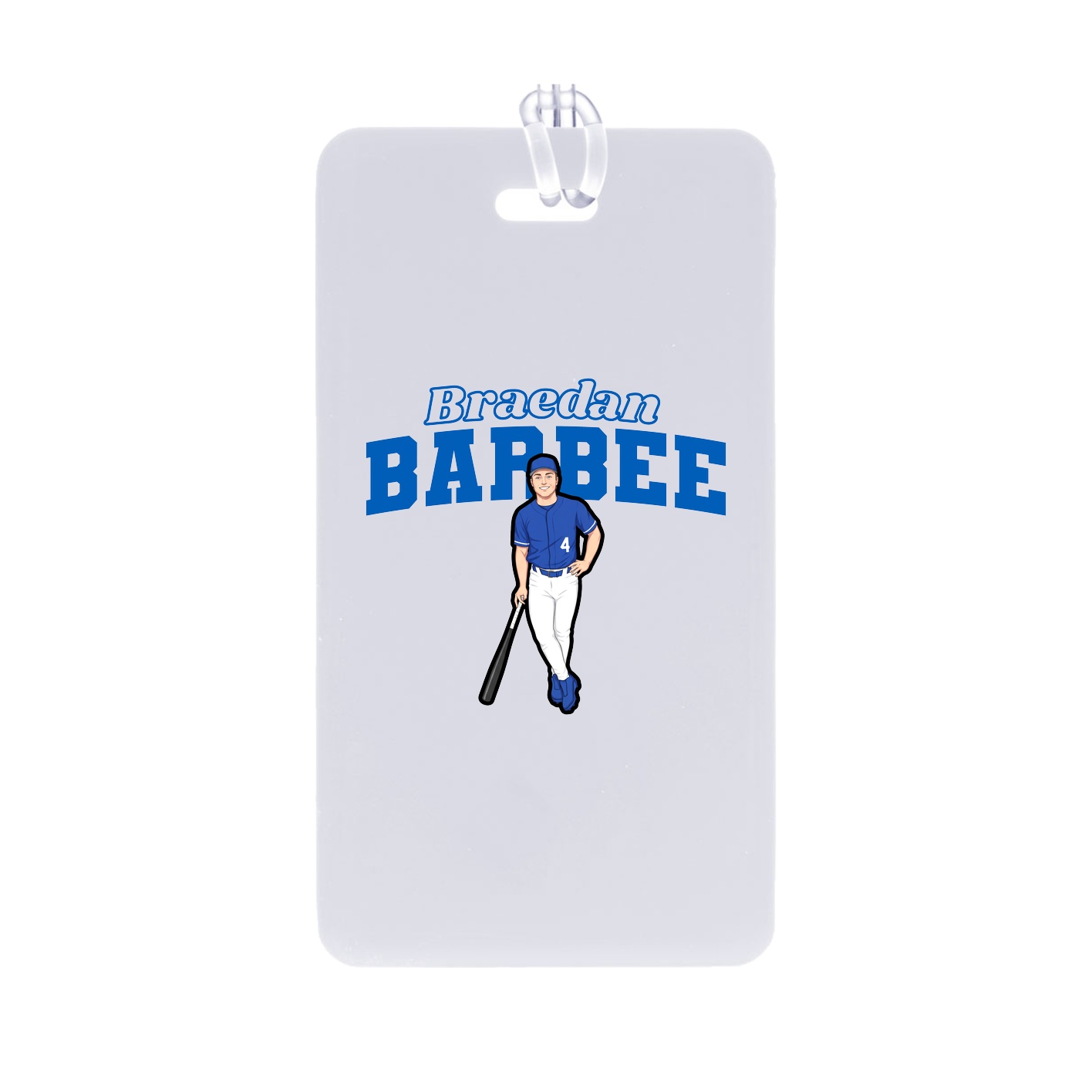 Bag Tag — Name Arch in Classic