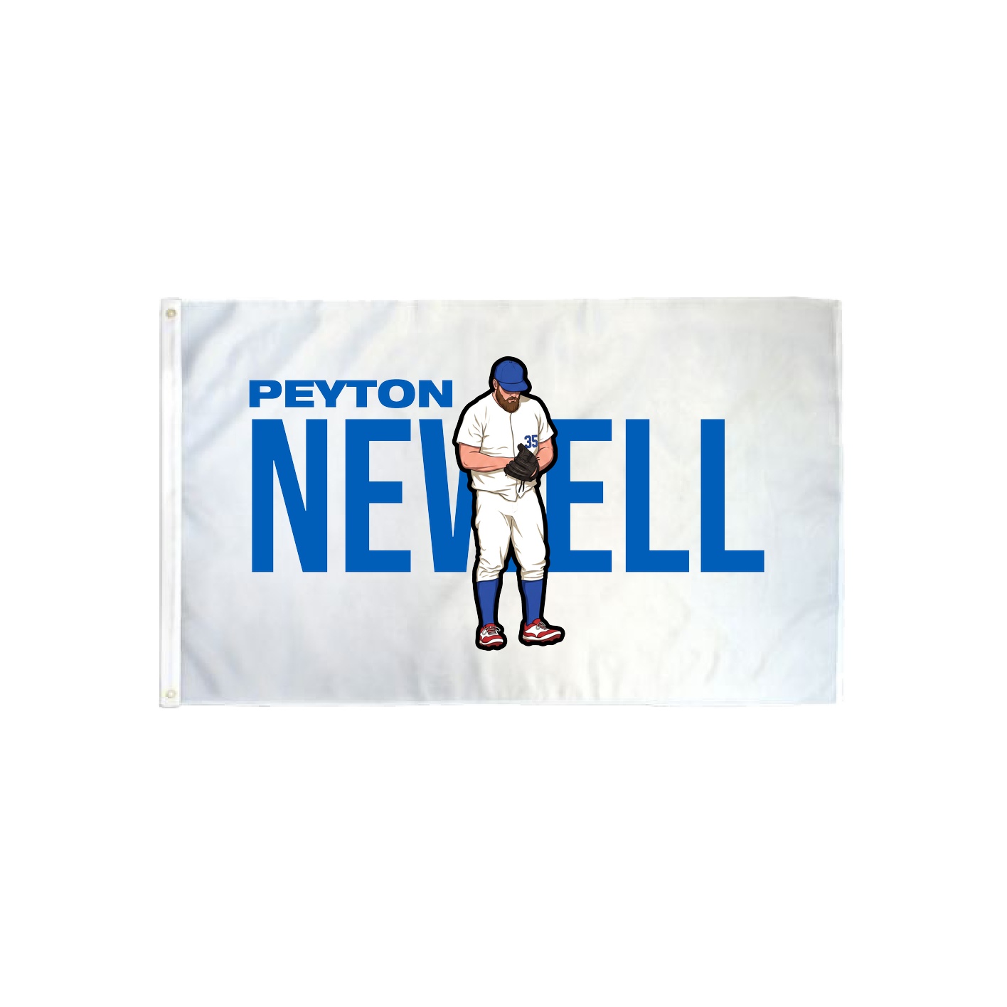 3x5 Flag — Player Name in Classic