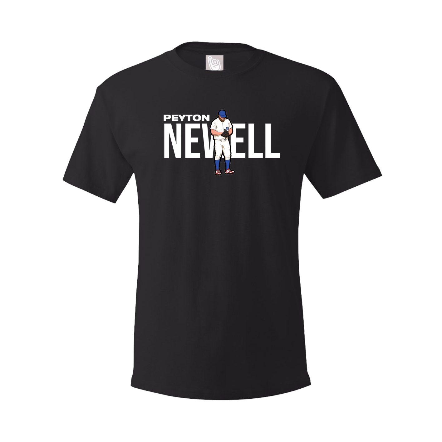Youth Tee — Player Name in Black