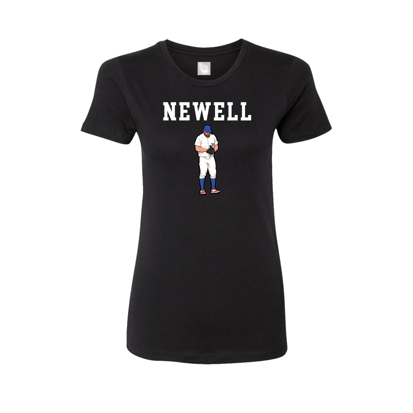 Fitted Women's Tee — Shirsey in Black