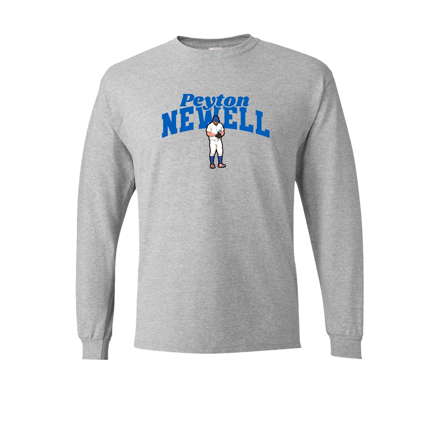 Long Sleeve Tee — Signature Arch in Grey