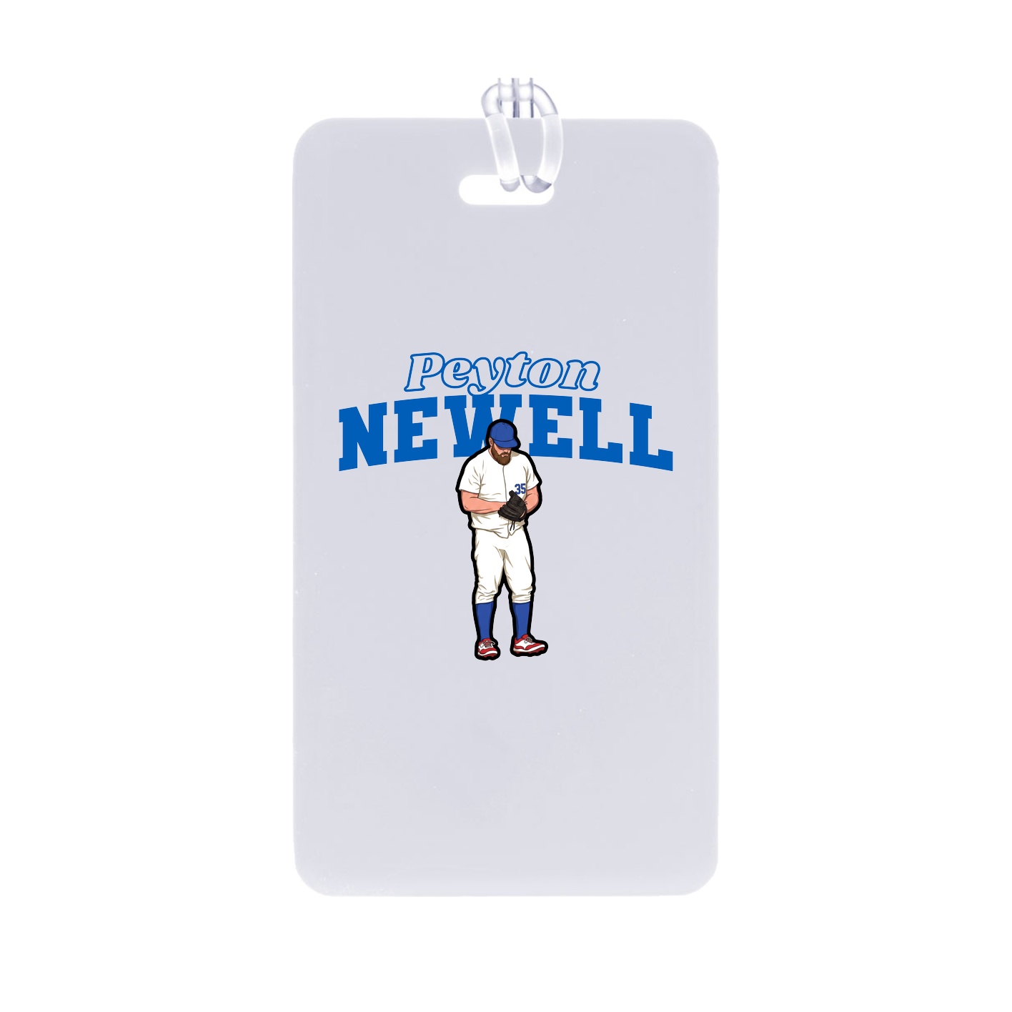 Bag Tag — Name Arch in Classic