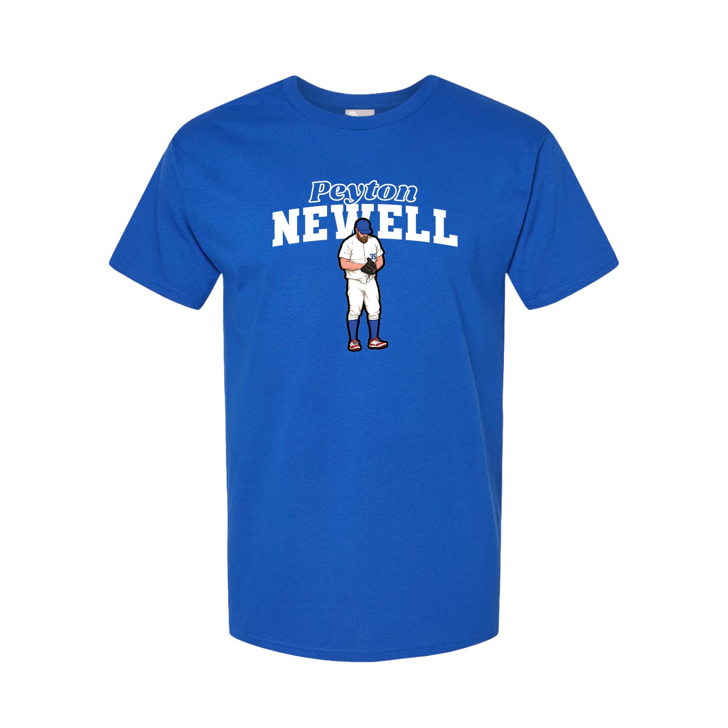 Tee — Name Arch in Royal