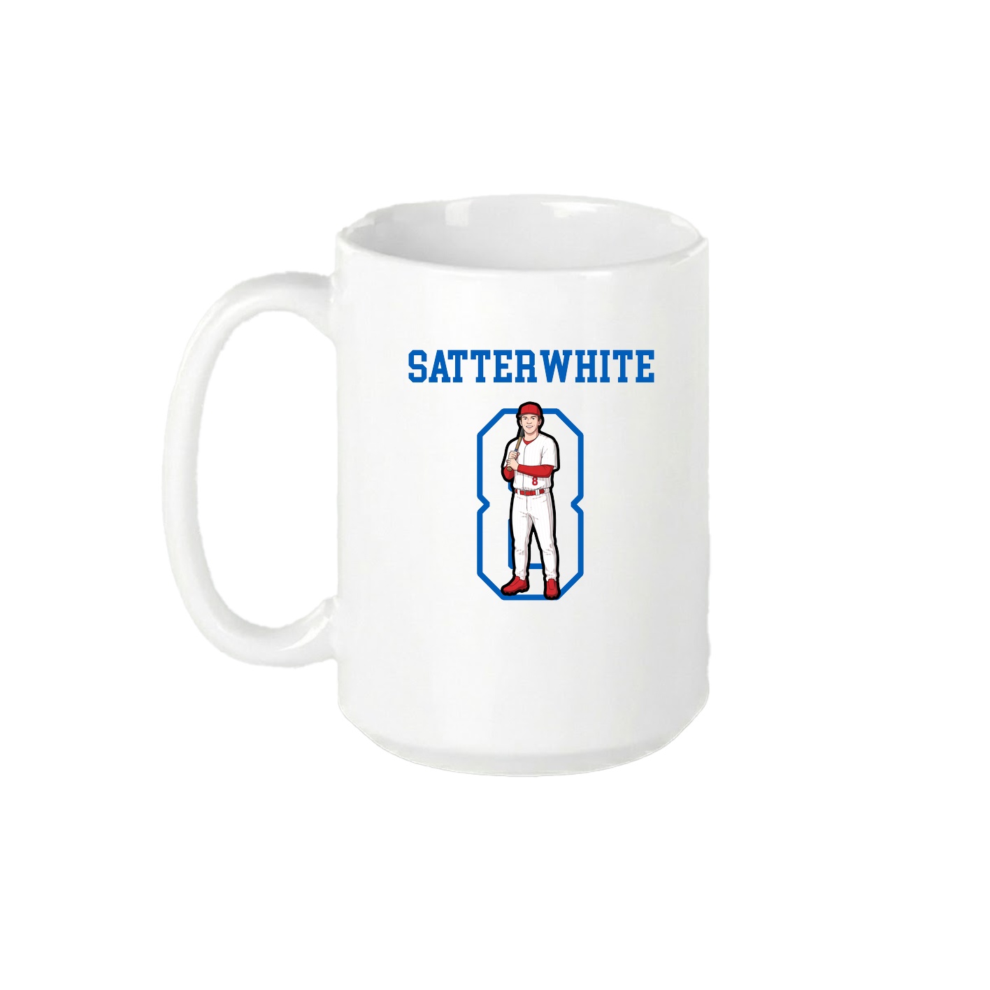 15oz Coffee Mug — Shirsey in White