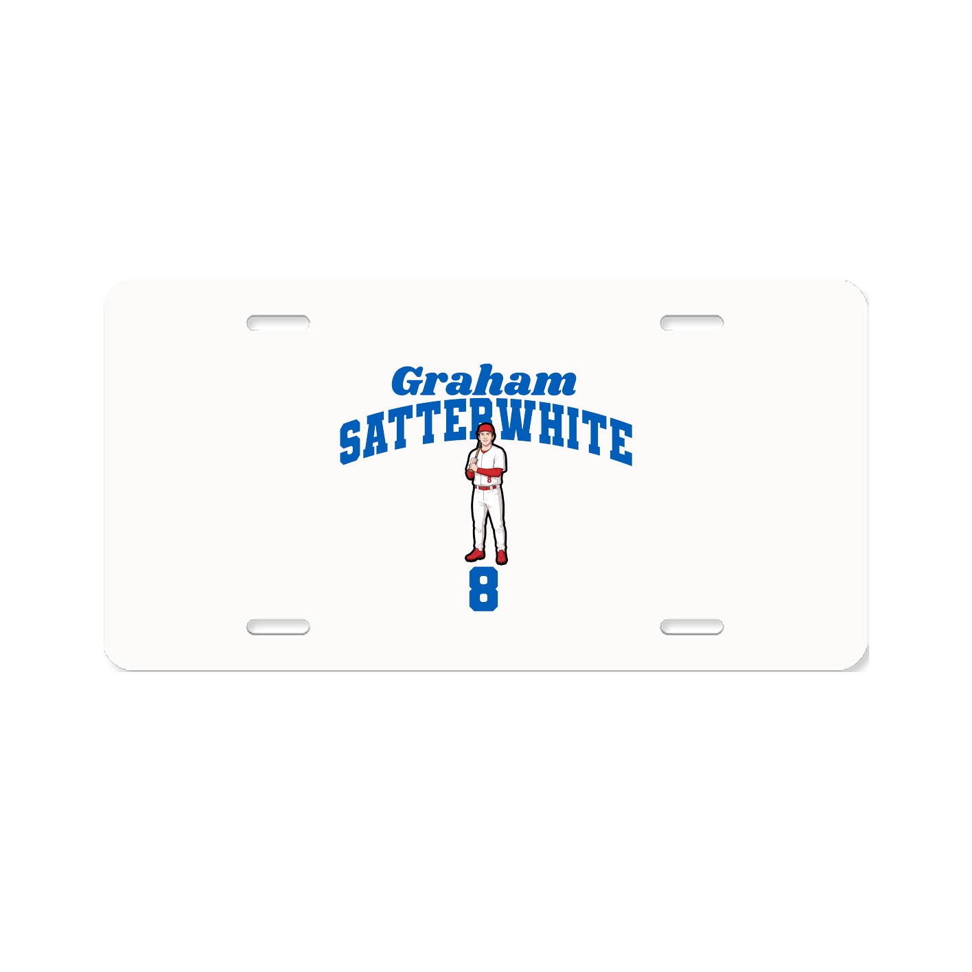 License Plate — Signature Arch in Classic