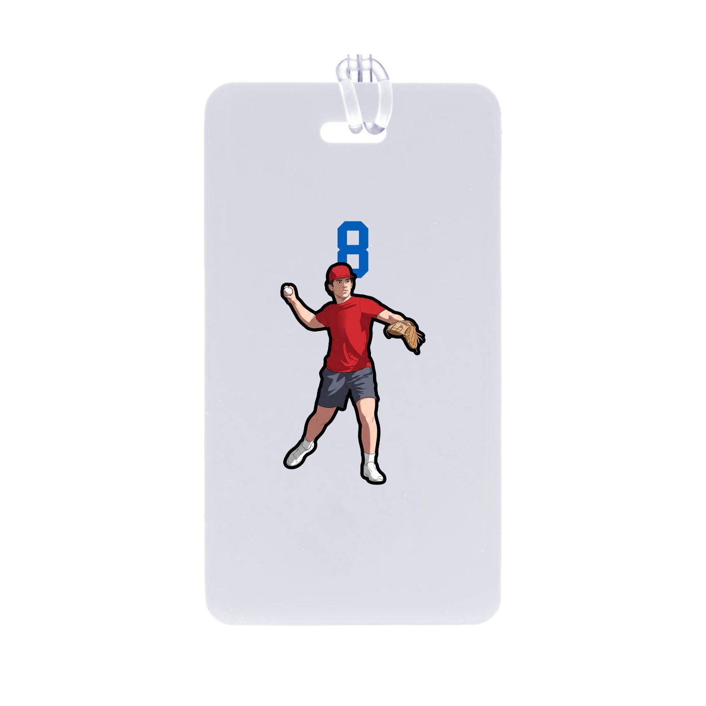 Bag Tag — Number Top in Classic