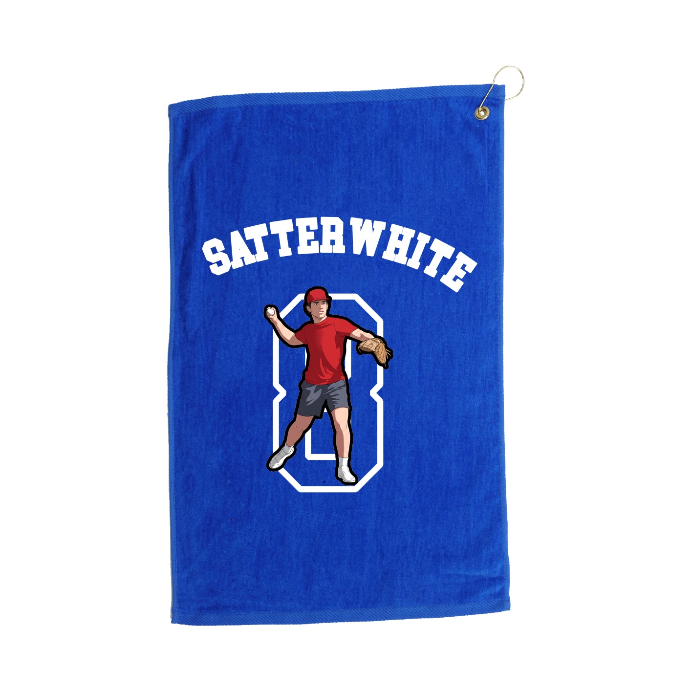 Golf Towel — Shirsey Arch in Royal