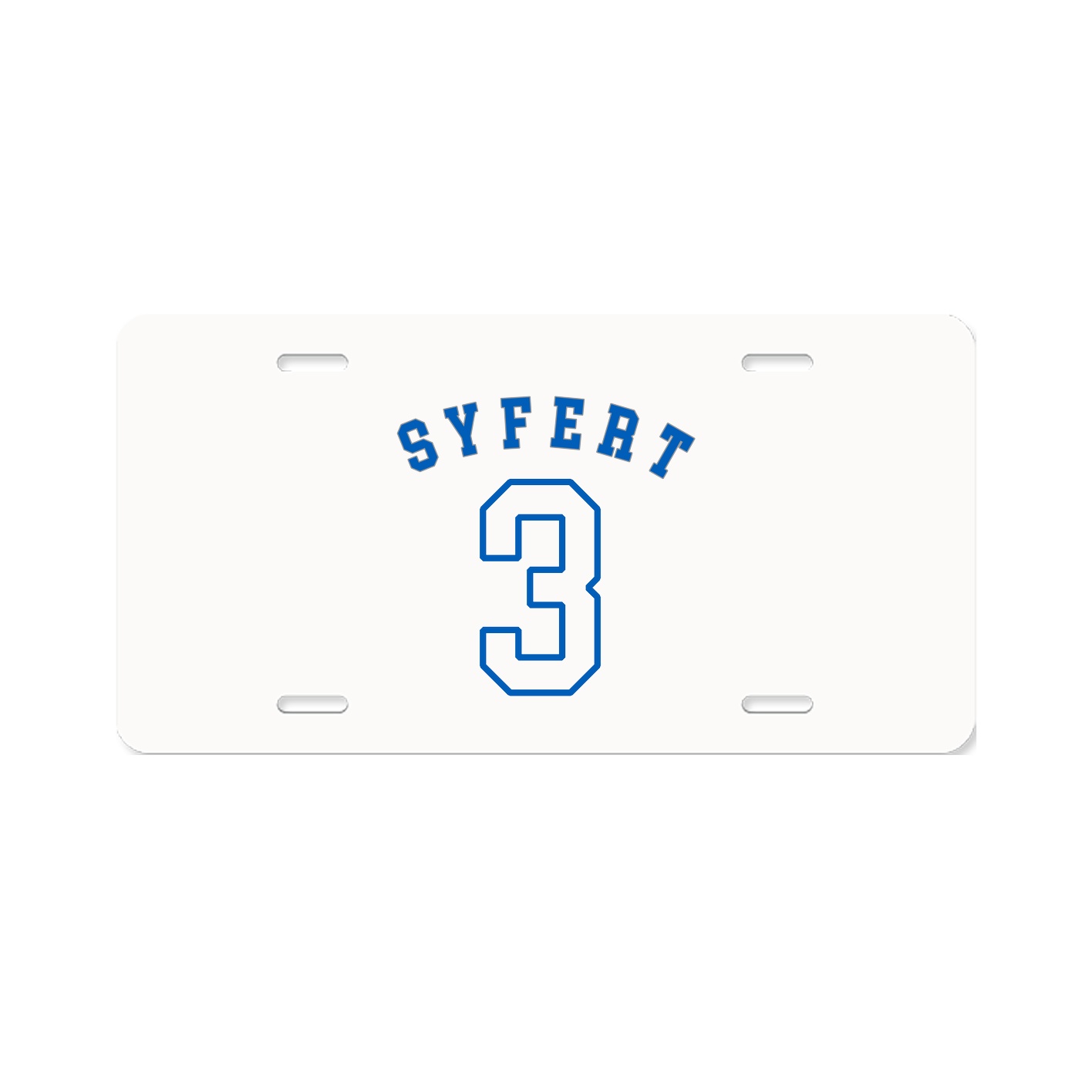 License Plate — Shirsey Arch in Classic