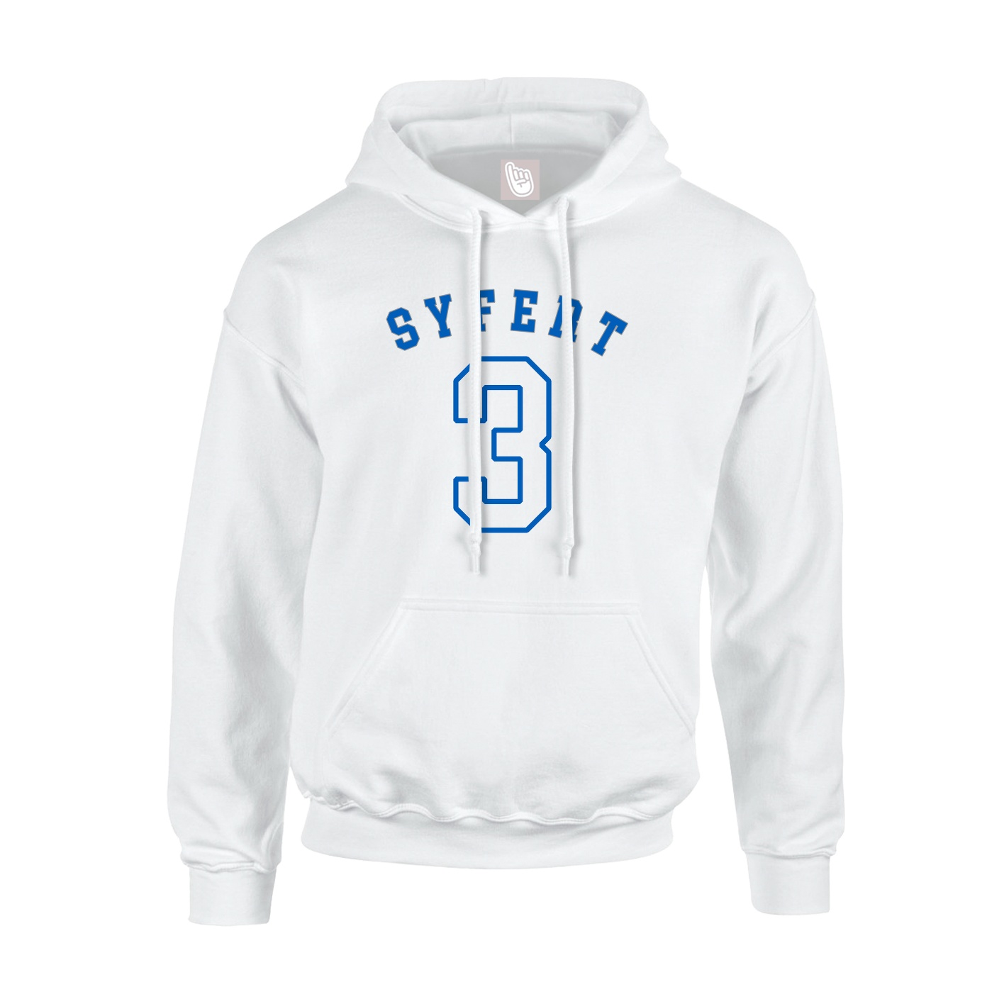 Hoodie — Shirsey Arch in White