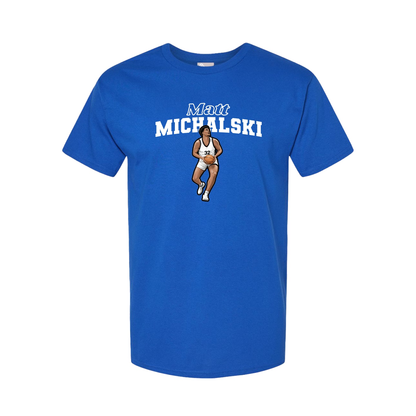 Youth Tee — Name Arch in Royal