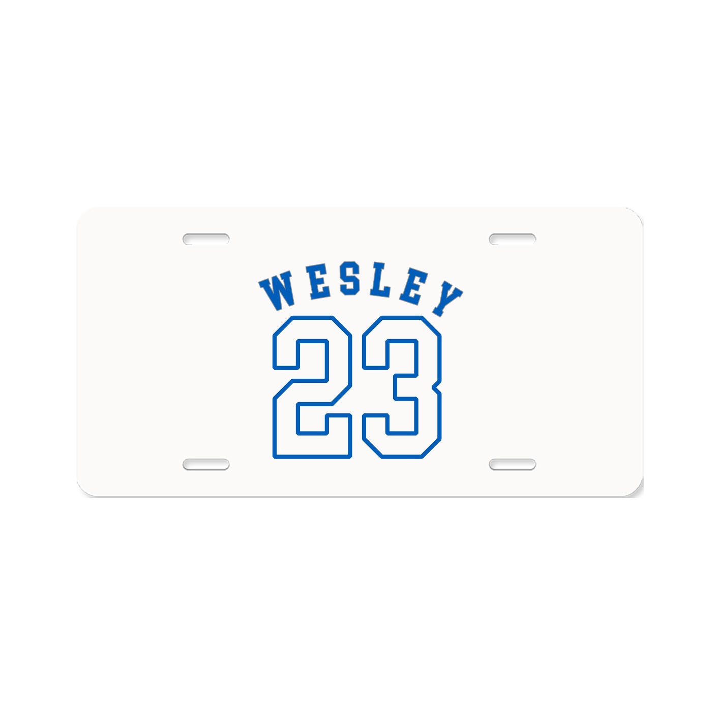 License Plate — Shirsey Arch in Classic