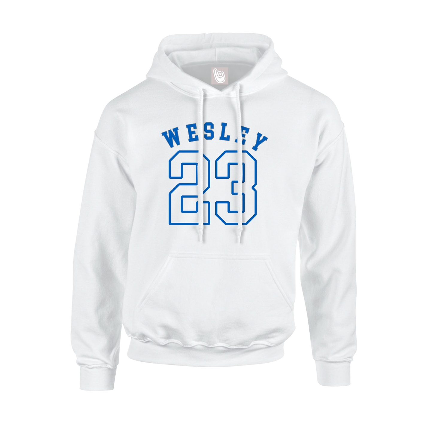 Hoodie — Shirsey Arch in White