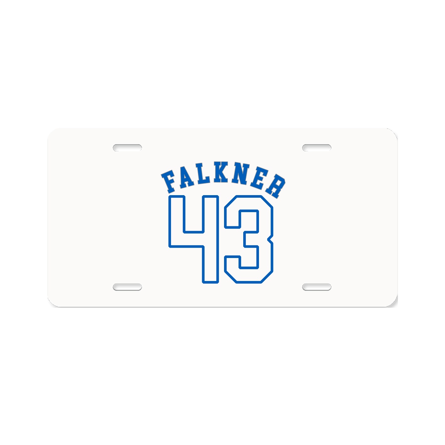 License Plate — Shirsey Arch in Classic