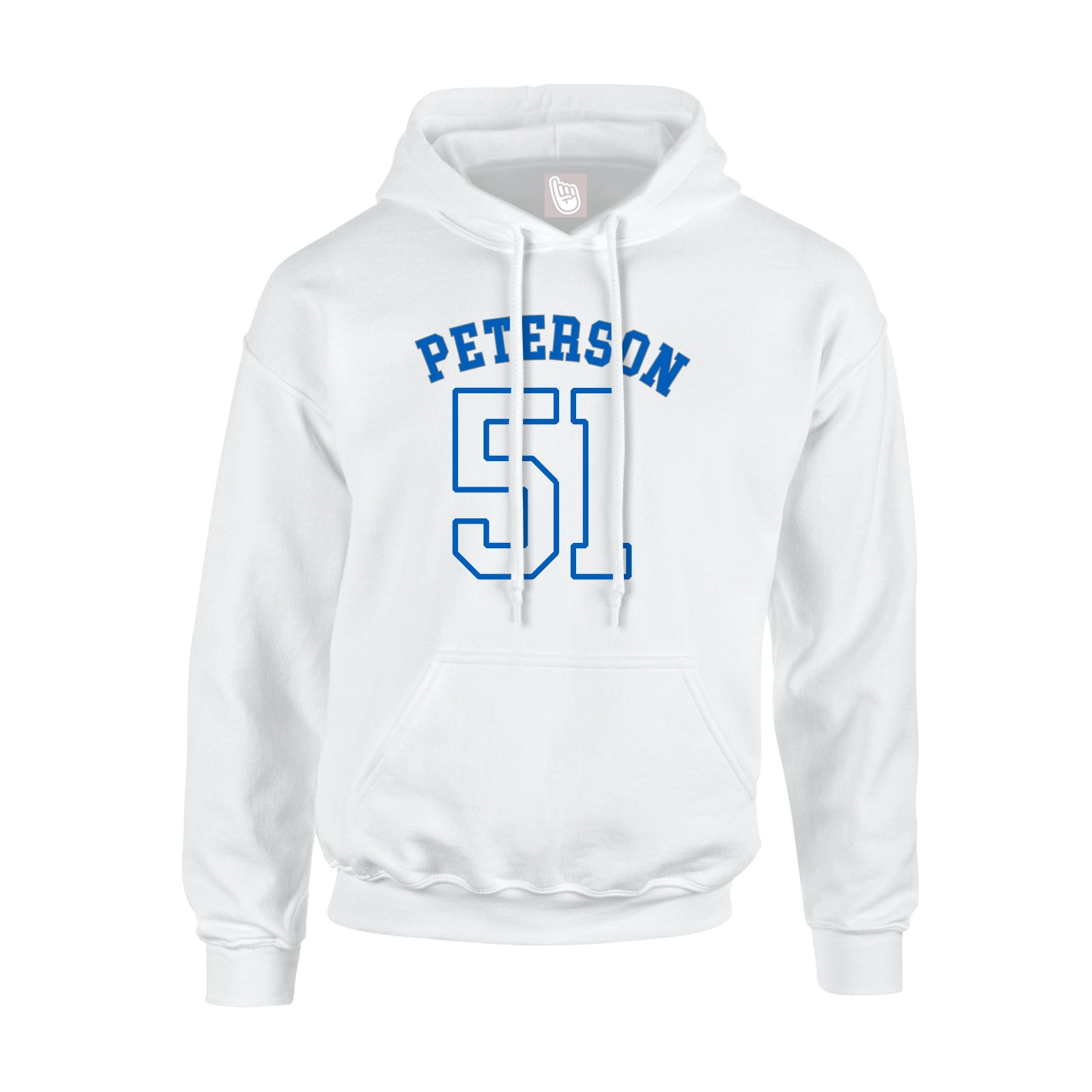 Hoodie — Shirsey Arch in White