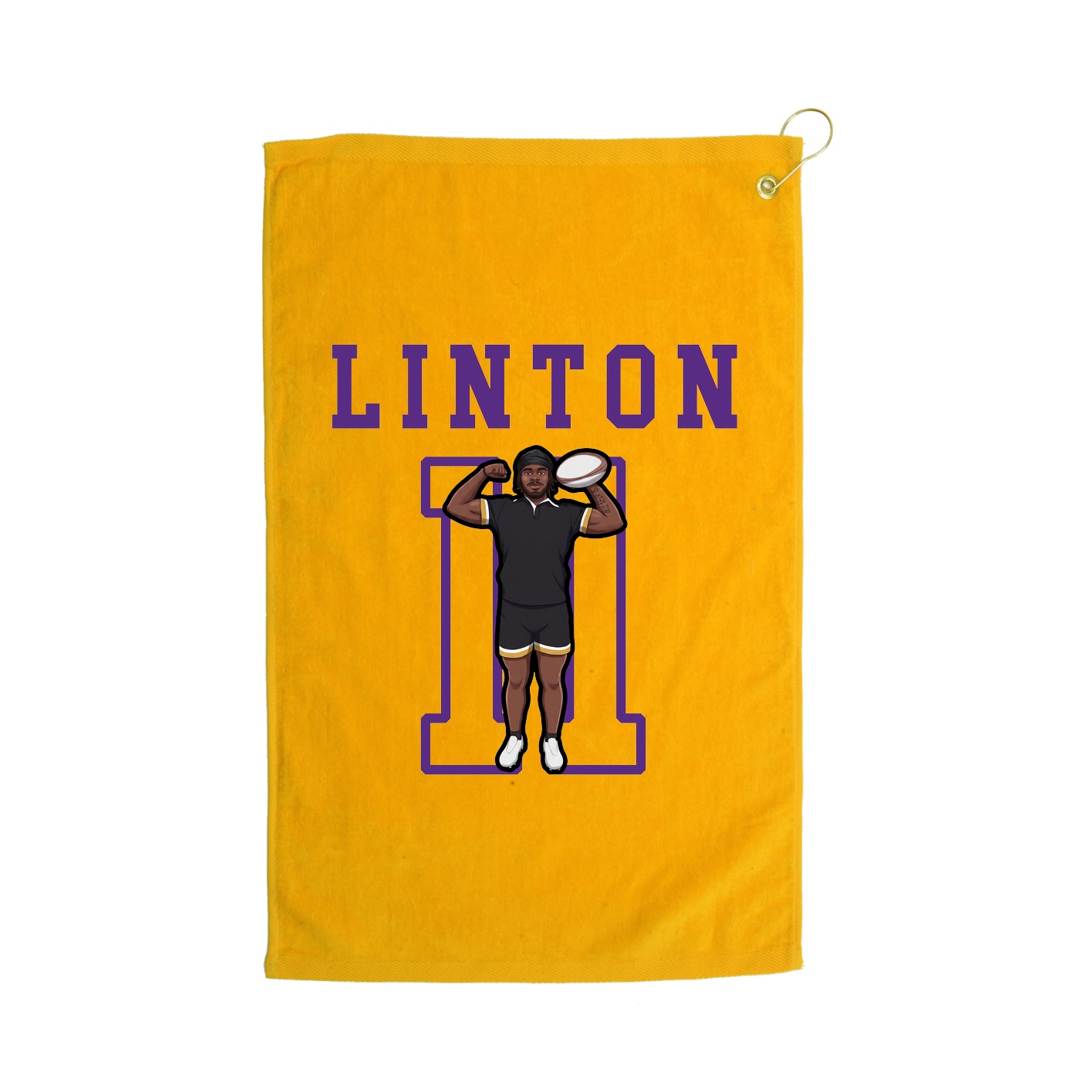 Golf Towel — Shirsey in Gold