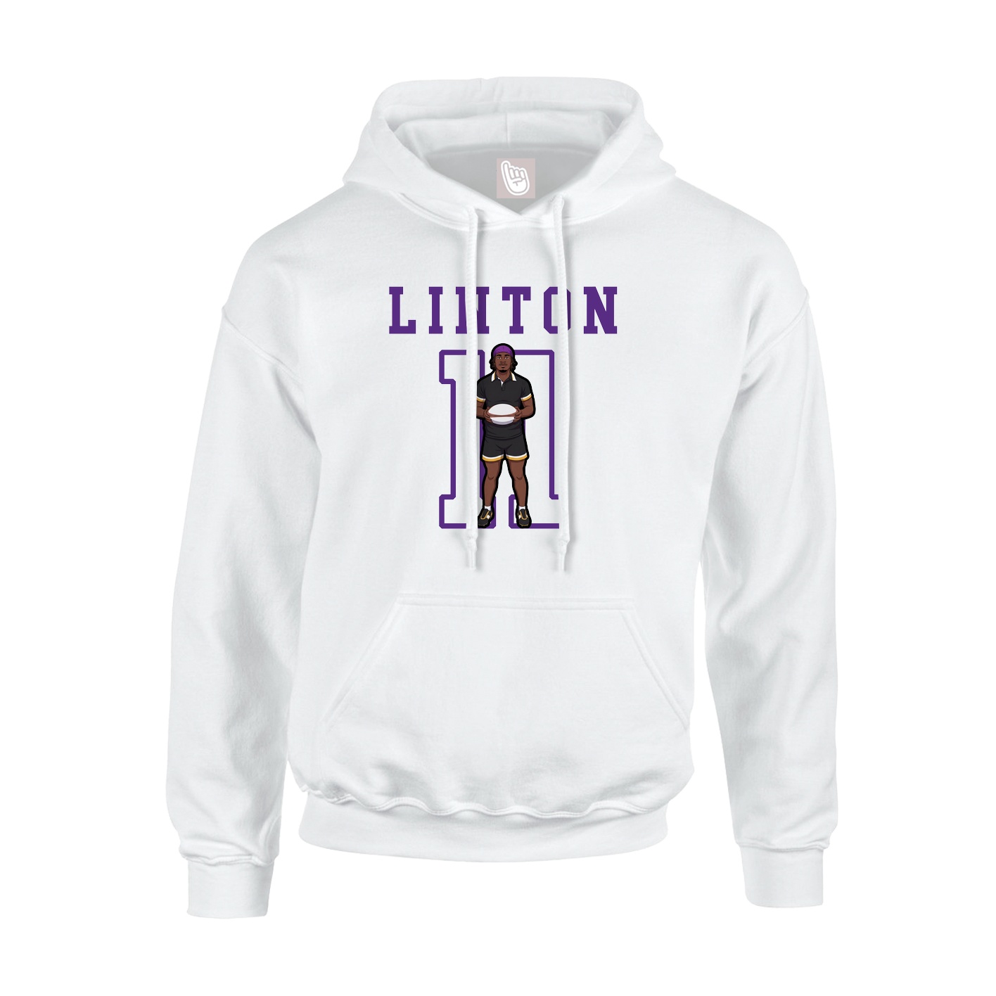 Youth Hoodie — Shirsey in White